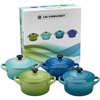 Bộ 4 nồi mini cocottes le creuset