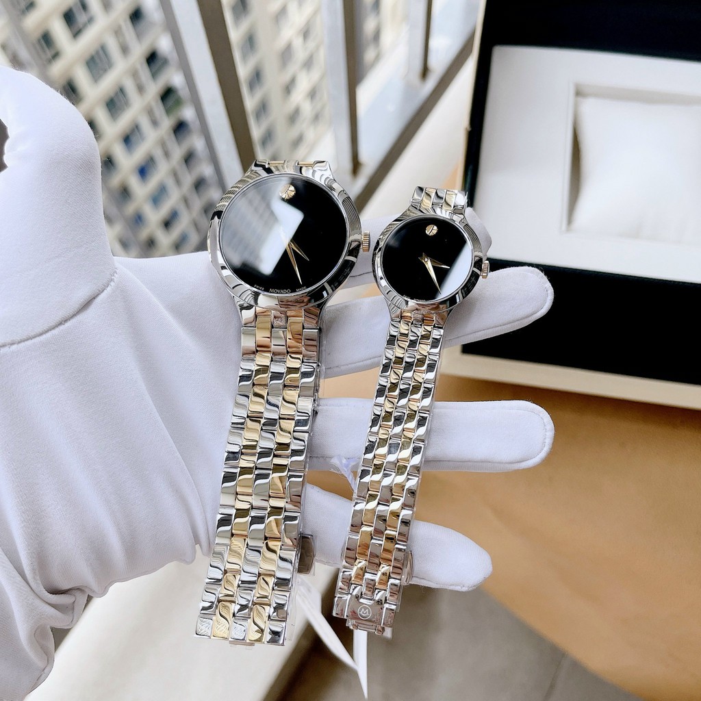 Đồng Hồ Nữ Movado Veturi demi gold 0607419