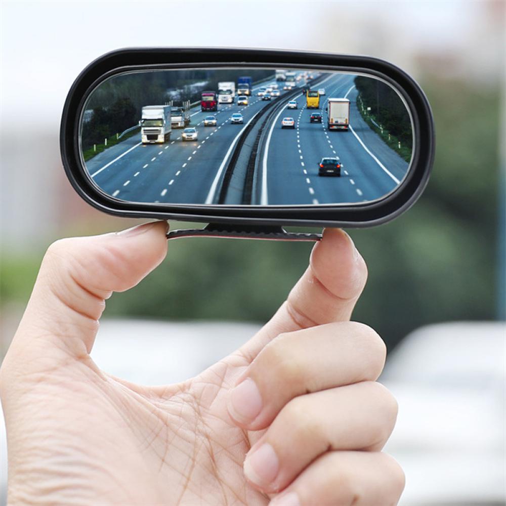 Gương Chiếu Hậu E6H6 Xoay 360 Độ Tùy Chỉnh Góc Rộng Tránh Điểm Mù Tiện Dụng Cho Xe Hơi
