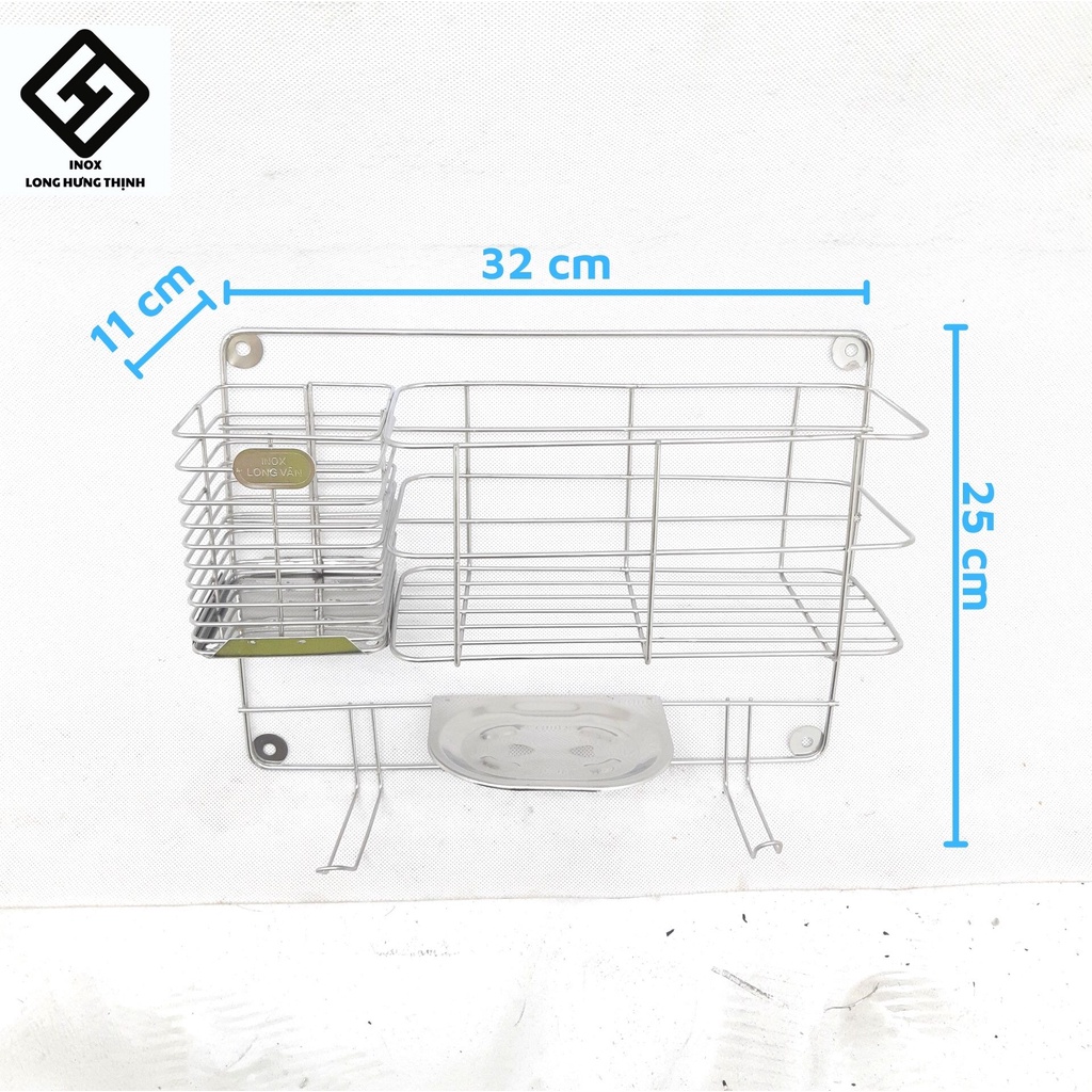 Kệ phòng tắm INOX, kệ để đồ nhà tắm INOX  kệ đựng đồ nhà tắm, nhỏ gọn, tiện lợi