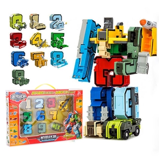 Đồ chơi robot biến hình 10 trong 1 cho bé