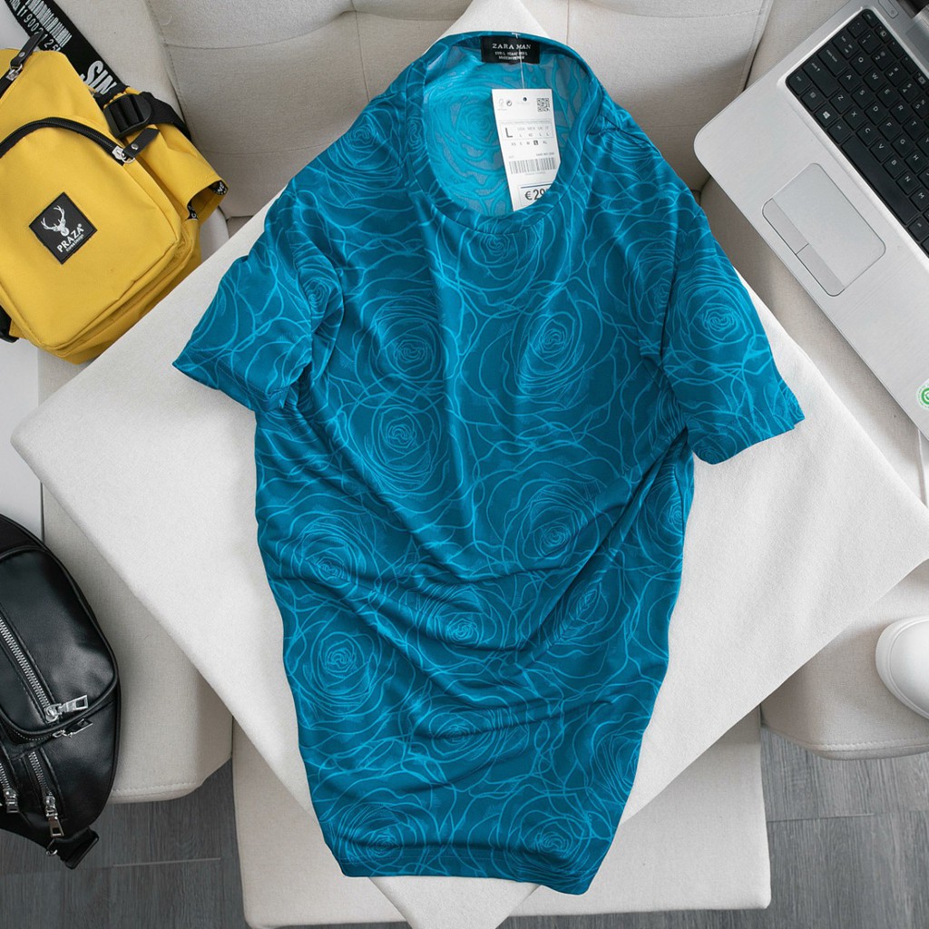 Áo phông nam họa tiết chất cotton