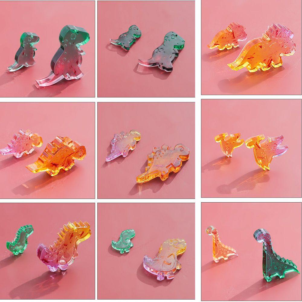Khuôn Làm Trang Sức Hình Chuông Gió / Khủng Long Bằng Nhựa Resin