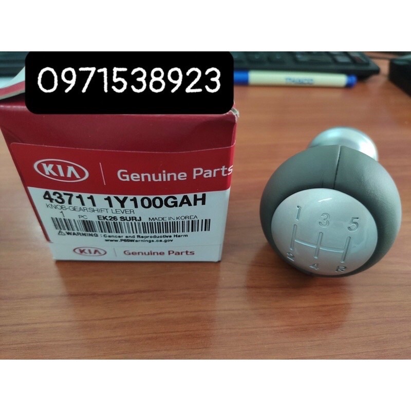 Quả nắm cần đi số KIA MORNING xịn chính hãng 437111Y100AHV 437111y000GAH
