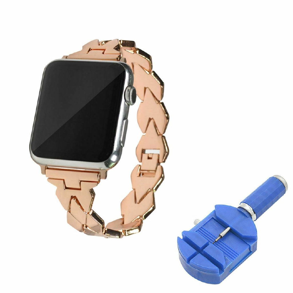 Stainless Steel Strap for Apple Watch iWatch Band Series 5 4 3 2 Bracelet w Tool