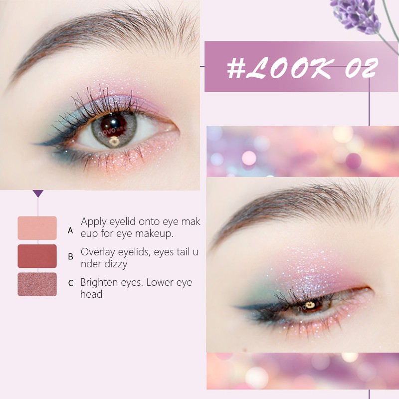 ☀☀☀ (Hàng Mới Về) Bảng Phấn Mắt Màu Lì Và Ánh Ngọc Trai Lấp Lánh ☝☝☝ | BigBuy360 - bigbuy360.vn