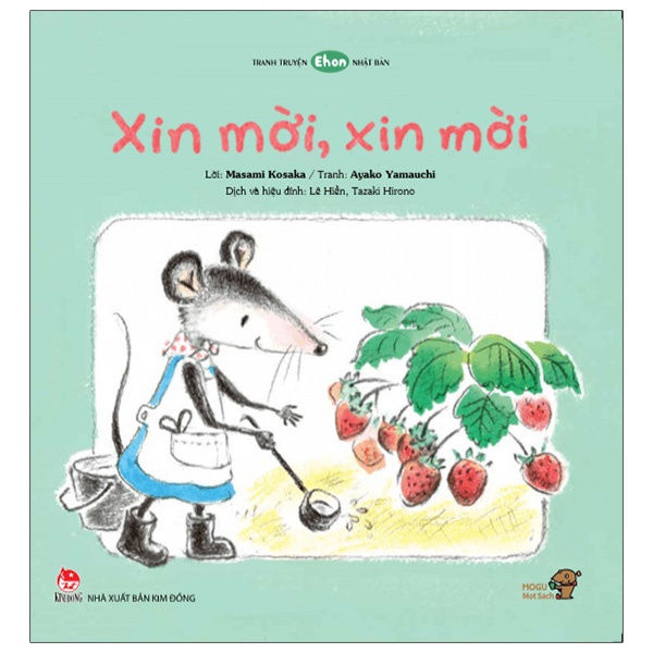 Sách Ehon - Mọt Sách Mogu - Xin Mời, Xin Mời