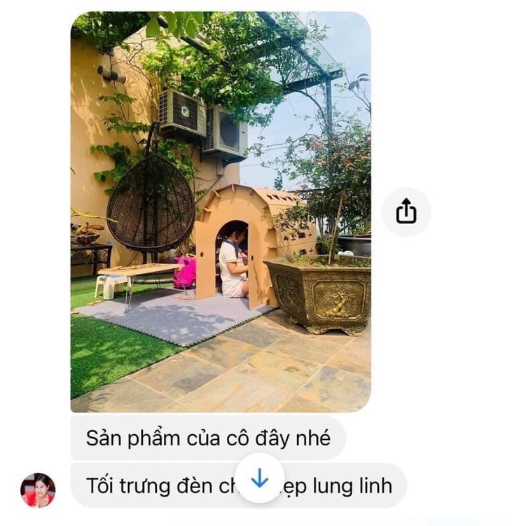 Nhà Bìa Carton Lắp Ghép Thông Minh Cho Bé MaxStore