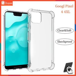 Google Pixel 4 4XL Shockproof Case Airbag Bumper Clear Covers