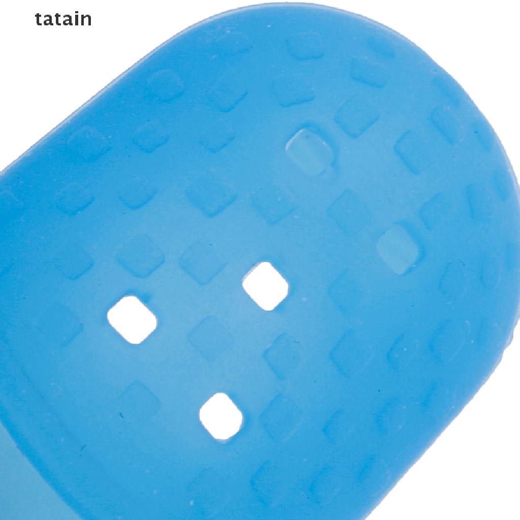 [TAT] Multicolor Silicone Thimble Tip Hollowed Out Breathable Knitting tool DIY craft CVX