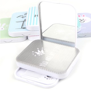 Hộp Gương Mini Kèm Lược