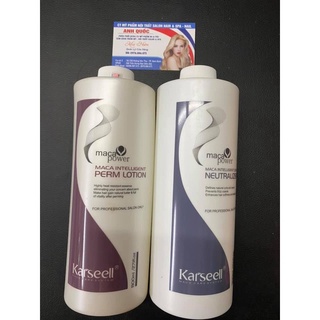 Kem uốn tóc karseell- uốn lạnh 800ml