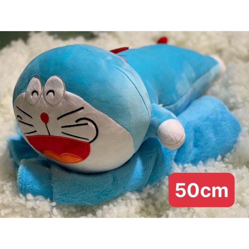 🌻 GỐI ÔM KÈM MỀN 🎀 DORAEMON HOUSE