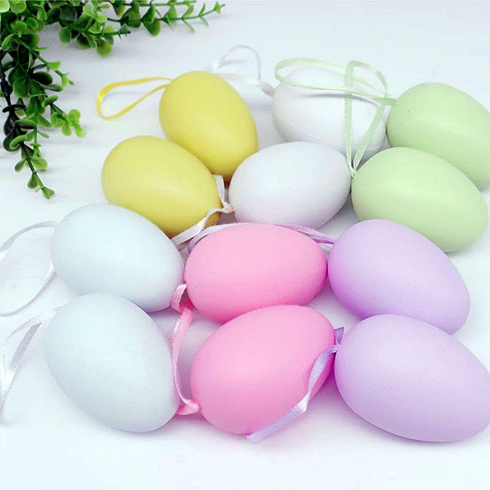 WTTLE Set 18 Quả Trứng Phục Sinh Bằng Nhựa Dùng Để Treo Trang Trí