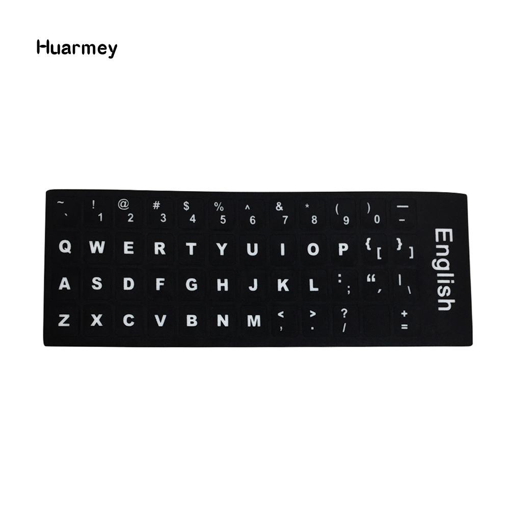 Miếng Dán Trang Trí Bàn Phím Máy Tính Laptop In Chữ Tiếng Nga Thái Lan | BigBuy360 - bigbuy360.vn