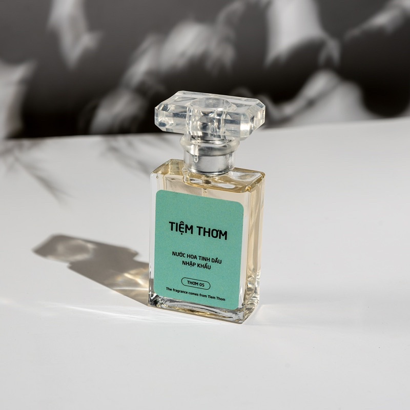 Nước Hoa Tinh Dầu Tiệm Thơm-Lưu Hương Lâu- Dạng Xịt 35ML Vuông