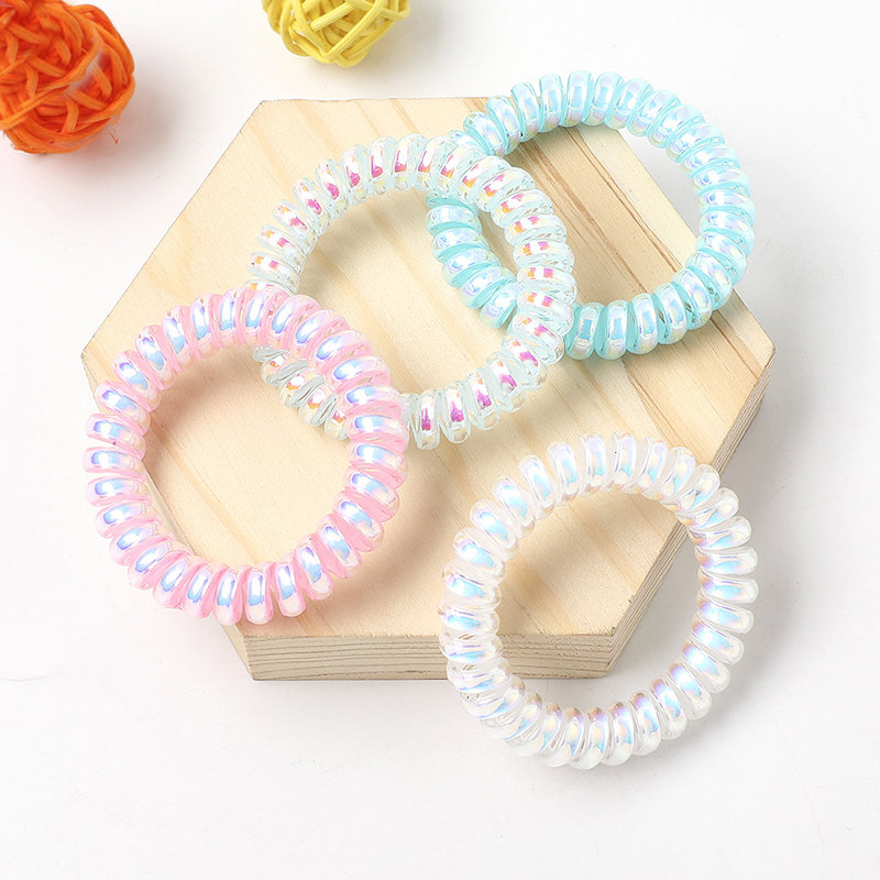 Dây buộc tóc kiểu lò xo 5.5cm nhiều màu tùy chọn