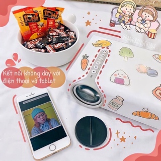 Máy chiếu mini YG530 kết nối không dây chính hãng LEJIADA bản new - Tặng Kèm Sticker + Dây HDMI-Eecu Store