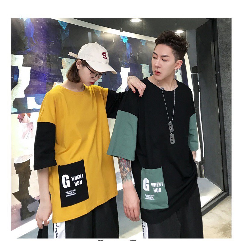 Áo Thun Tay Lỡ Unisex 3 màu cực đẹp