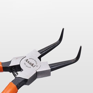 Kìm mở phe mỏ cong Asaki AK8337 - 9in (1 kìm)
