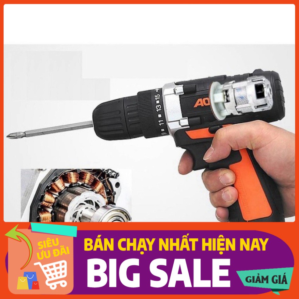 [FREE SHIP] Máy khoan pin,máy khoan vặn vít 12v auto