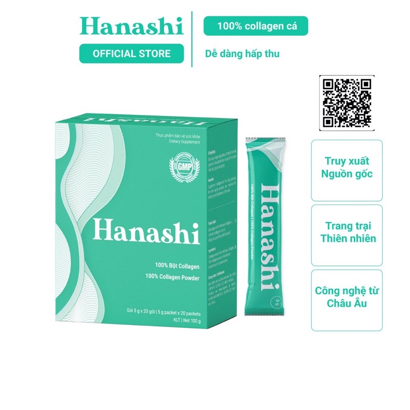 Hanashi Collagen Vĩnh Hoàn nguyên chất Made in Vietnam