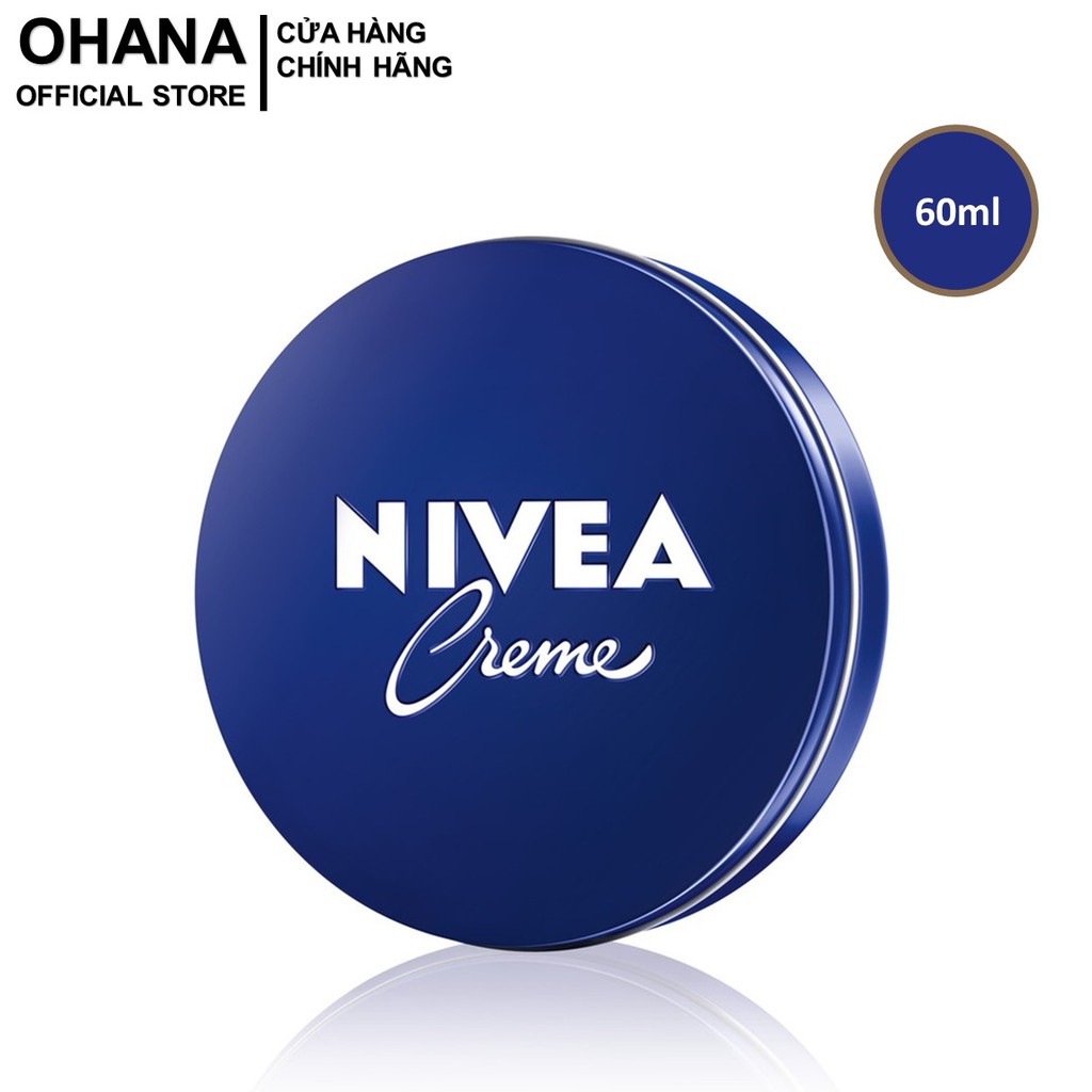 Kem Dưỡng Ẩm Mịn Da Nivea Creme 60ml - Hũ Xanh - 80102