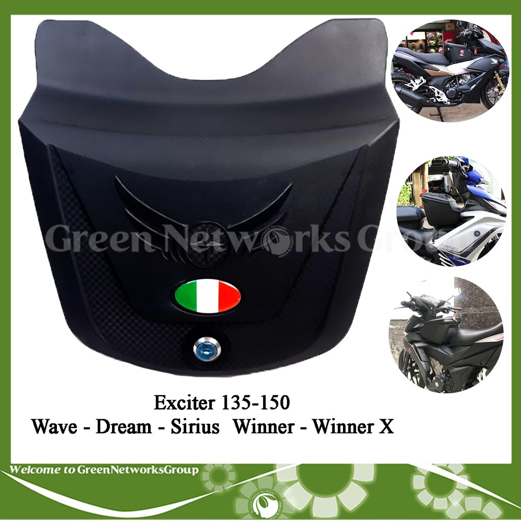 Thùng giữa lắp các loại xe Winner X Winner Exciter 150 135 Wave Dream Sirius Greennetworks