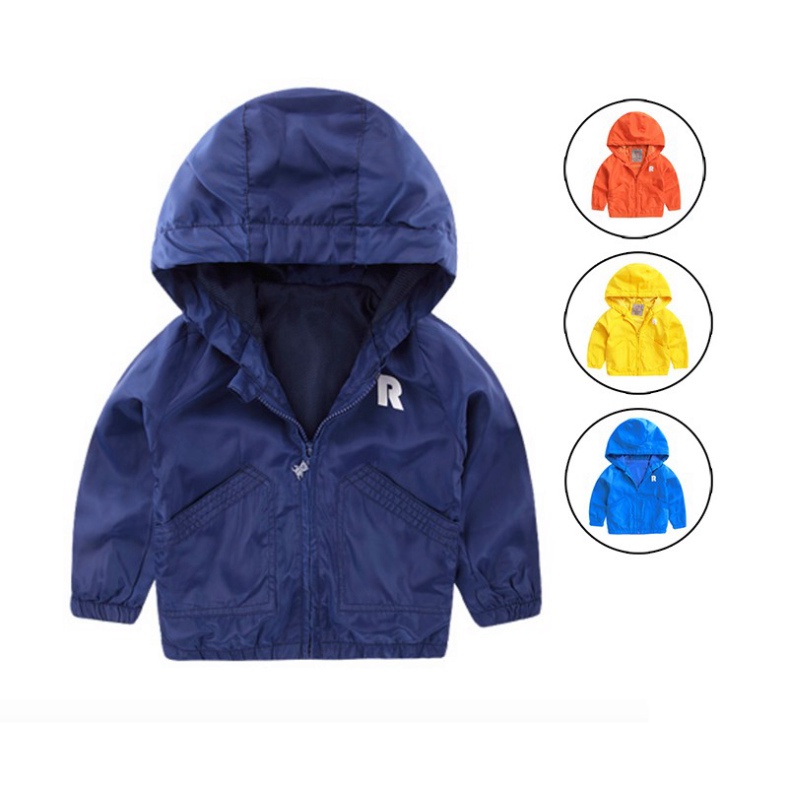 (Hàng Xưởng) Áo khoác gió chữ R VEMZKIDS cho bé trai bé gái (9-33kg) (ảnh thật)