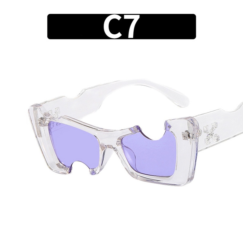 (YUZHU) Kính Râm Mắt Mèo Thiết Kế Thời Trang Mới Phong Cách Phương Tây Chống Nắng