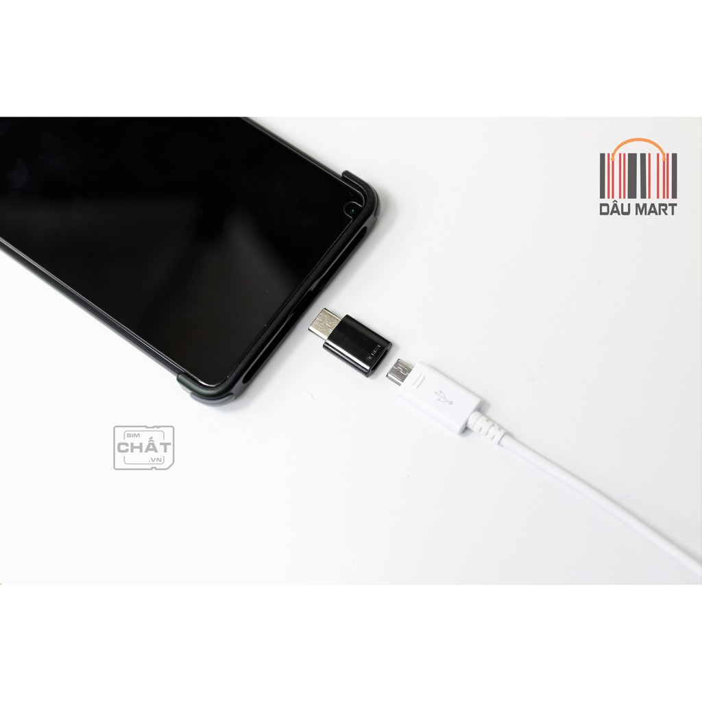 Đầu chuyển đổi Micro USB sang USB Type-C chuẩn 3.0