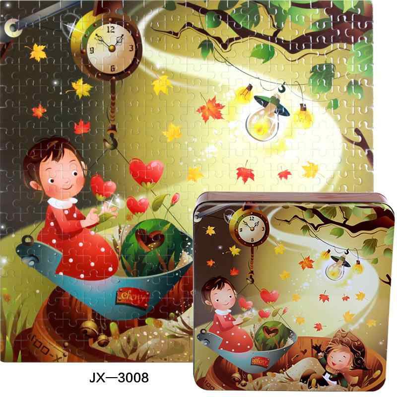 CHỌN HÌNH - Ghép hình Puzzle 300 mảnh hộp sắt siêu to đẹp - phát triển khả năng tư duy