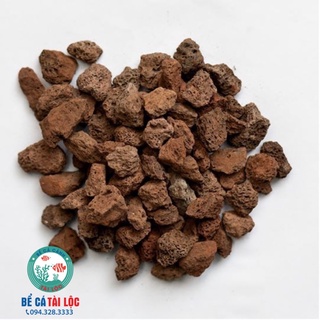 500g đá nham thạch nhỏ rải nền cho bể cá , hồ cá