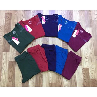 Combo 2 bộ mặc nhà dài tay cho các mẹ