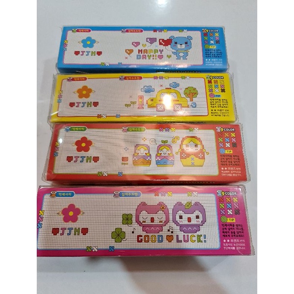 BÓP ĐỰNG ĐỒ THÊU CHỮ THẬP DIY