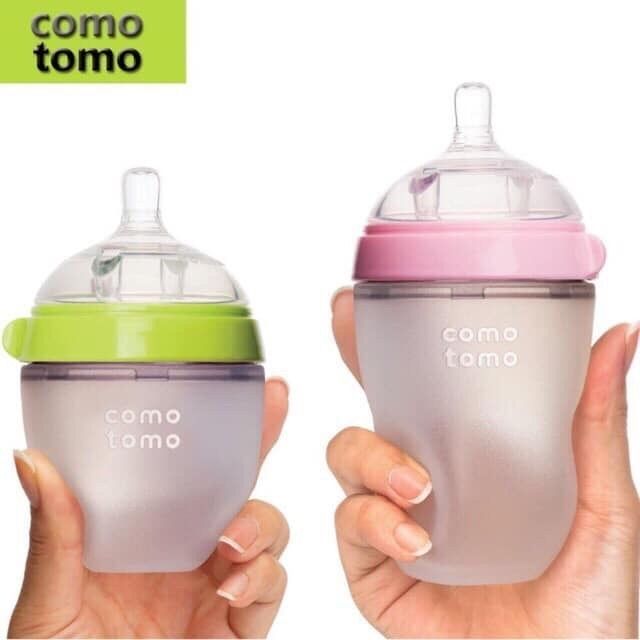 Bình sữa tomo como chính hãng 150ml và 250ml