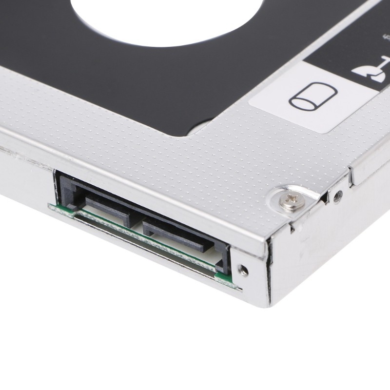 Khay đựng ổ cứng HDD DVD / CD-ROM 12.7mm 2nd HDD Caddy SATA 3.0 2.5 " cho Laptop