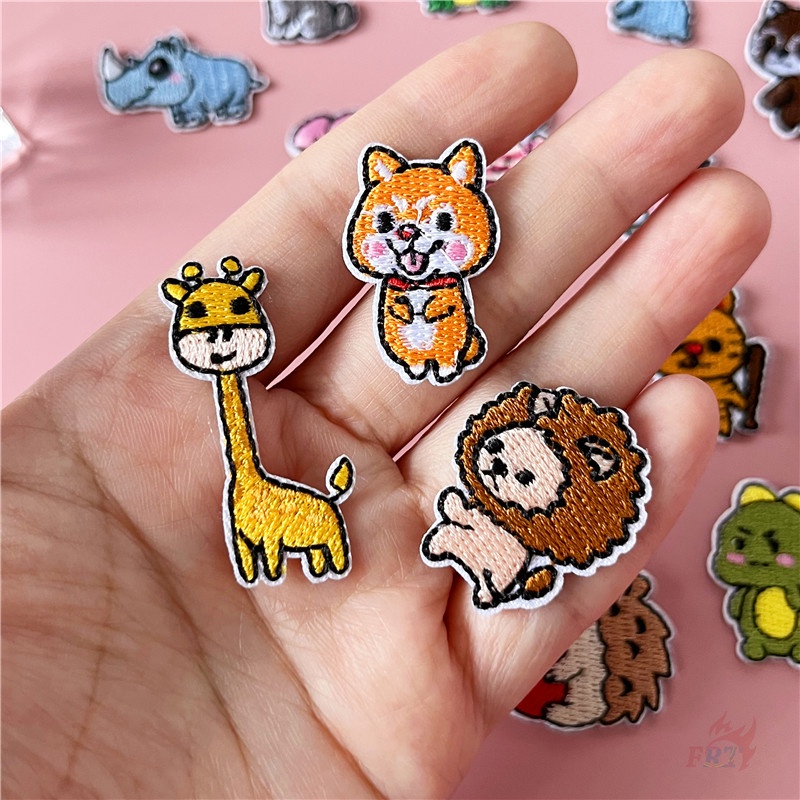 ♚ Miếng Vá Ủi Hình Động Vật Mini Cho Thú Cưng ♚ 1 Miếng Dán Patch Q JDM, Tự Ủi Lên Huy Hiệu