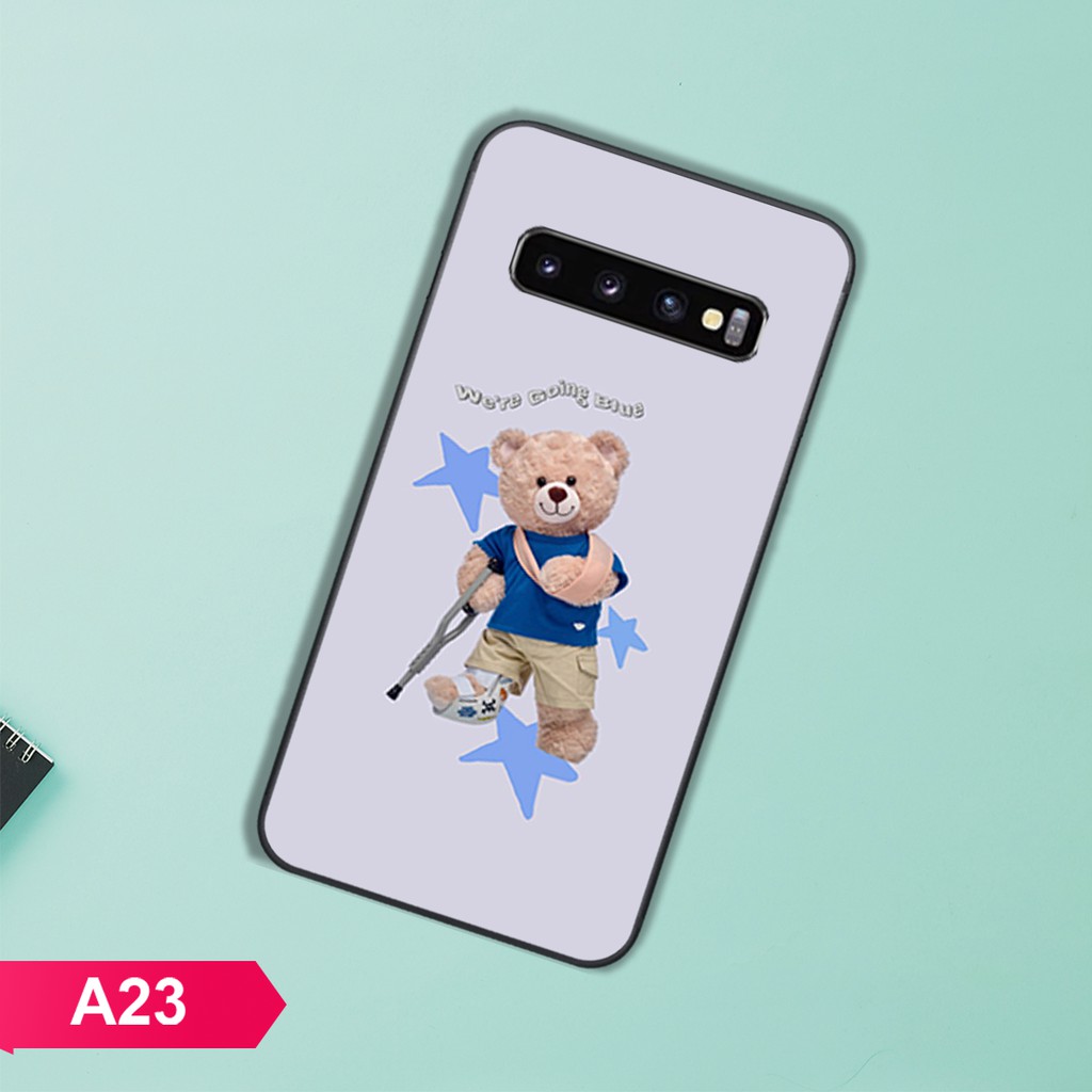 [NEW]ỐP LƯNG SAMSUNG S10/S10E/S10 PLUS/S10 5G IN HÌNH GẤU BEER CỰC ĐẸP-GIÁ RẺ