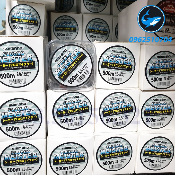 Cước Shimano 500m Fluoro Meister  Có Đủ Size