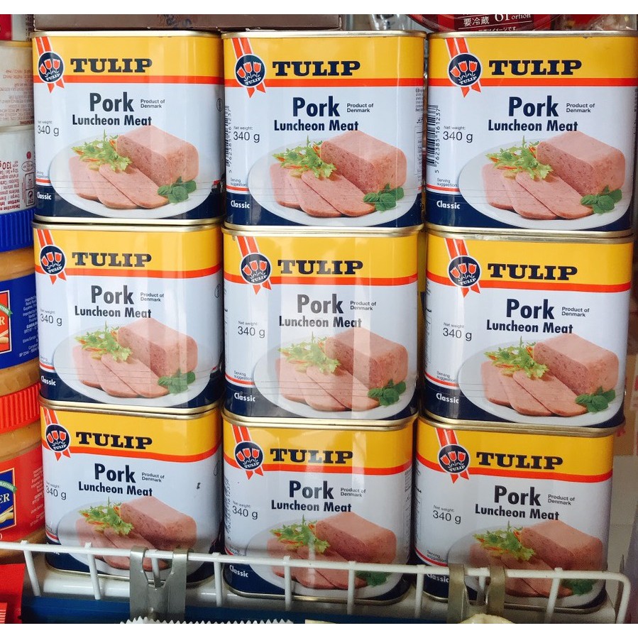 Thịt Hộp Tulip Pork Luncheon Meat 340g