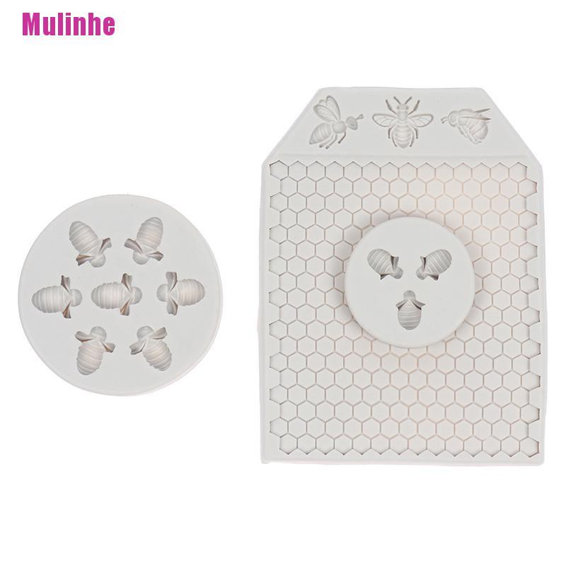 Khuôn Silicone Tạo Hình Tổ Ong Làm Bánh Kẹo Chocolate