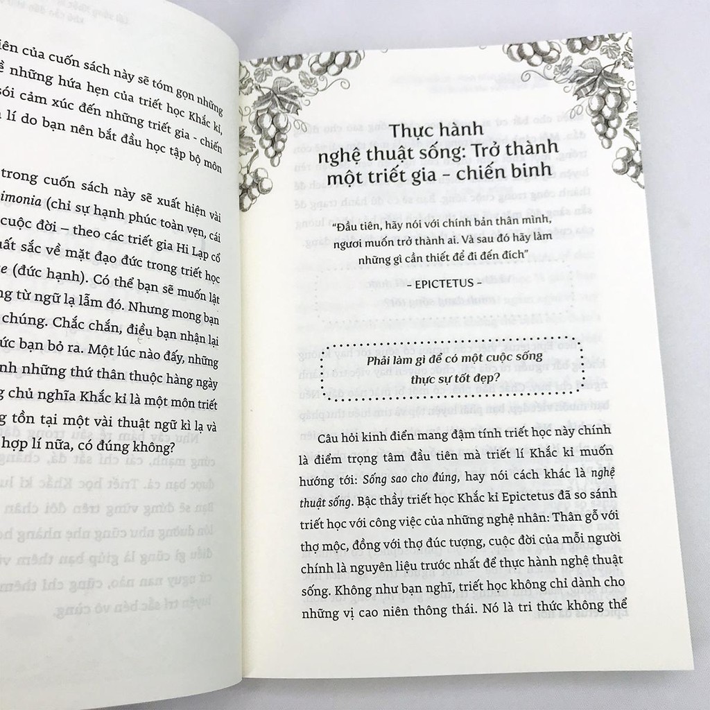 Sách - Lối Sống Khắc Kỉ - Hành Trình Từ Hoang Mạc Khô Cằn Đến Khu Vườn Hạnh Phúc