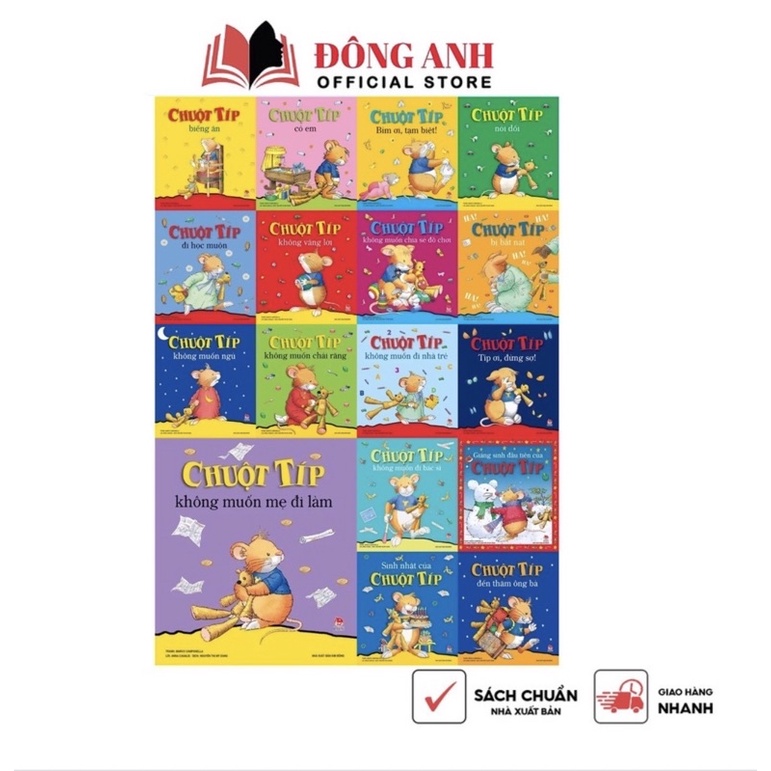 Sách- Combo 17 cuốn chuột típ