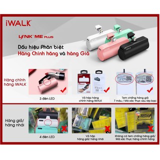 Sạc dự phòng iWalk DBL3300 3300mah