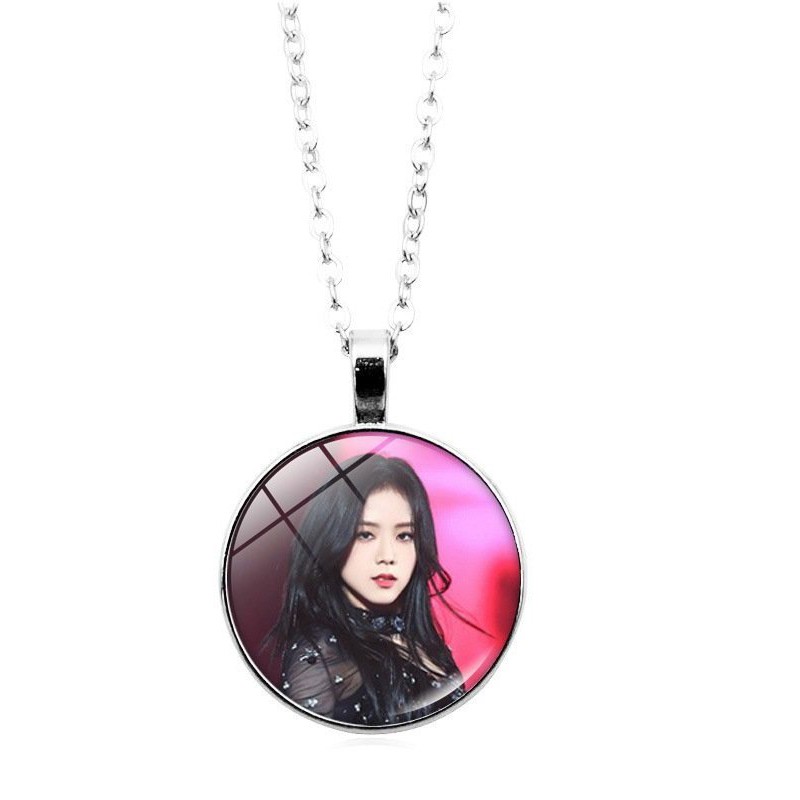 Vòng cổ in hình BLACKPINK Lisa Jennie Rose Jisoo xinh xắn quà tặng độc đáo idol thần tượng kpop