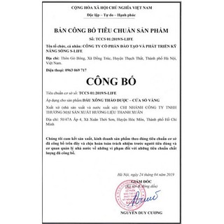 Tinh Dầu Thảo Dược Cửa Sổ Vàng