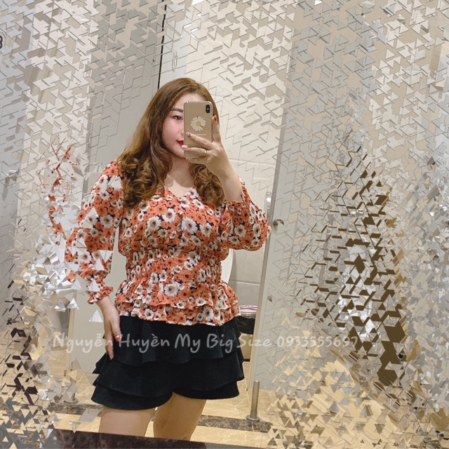 Aoa peplum hoa #bigsize