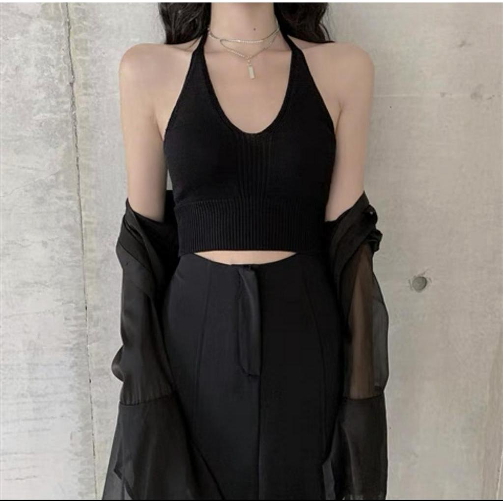 MS044 Áo yếm croptop ulzzang