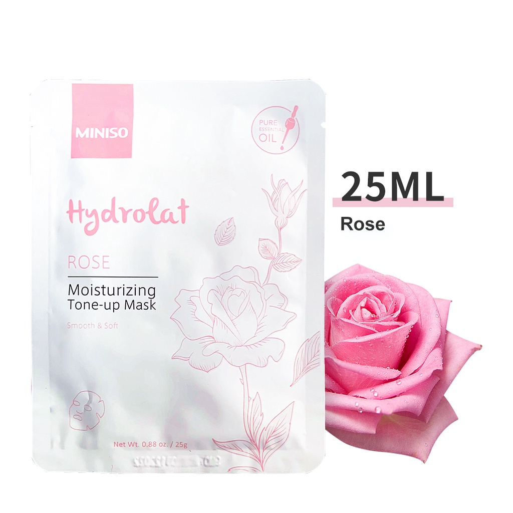 Mặt Nạ Dưỡng Da/Trắng Da  Mặt Nạ Trắng Da Sạch MINISO Nhờn Dưỡng Âm Cao Cấp Radiant Facial- Hàng chính hãng